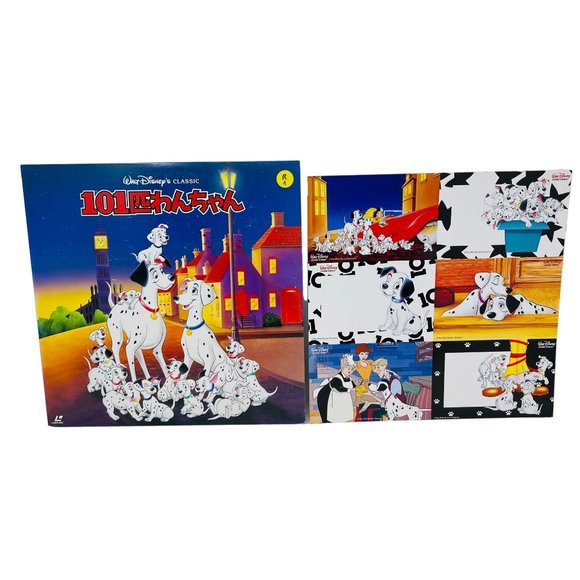 Disney Laserdisc One Hundred and One Dalmatians 101‎ PILA-1347 Japanese - Picture 1 of 8